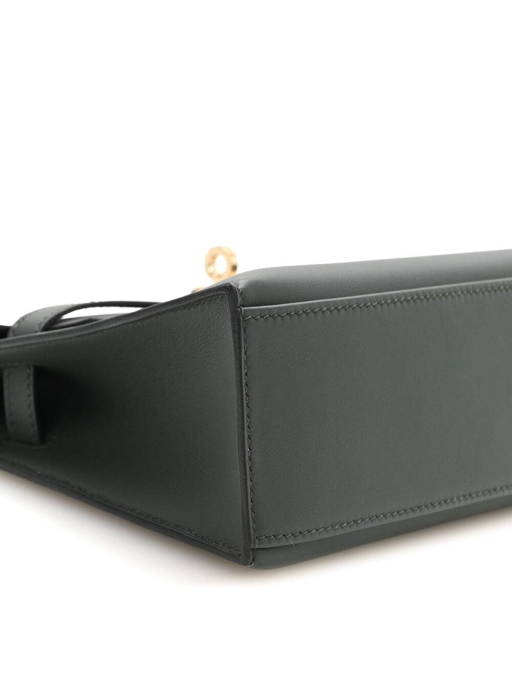 Hermes Swift Kelly Pochette Clutch Vert #337489H24B - Picture 7 of 9
